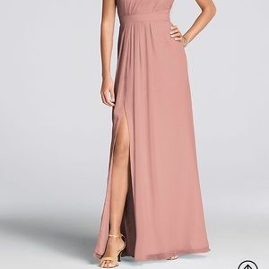 David’s bridal bridesmaid dress